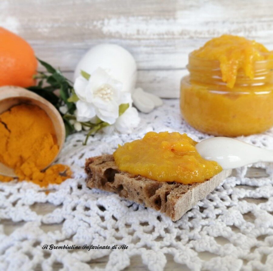 Marmellata di arance e curcuma