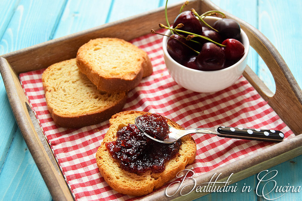 Marmellata di ciliegie bimby