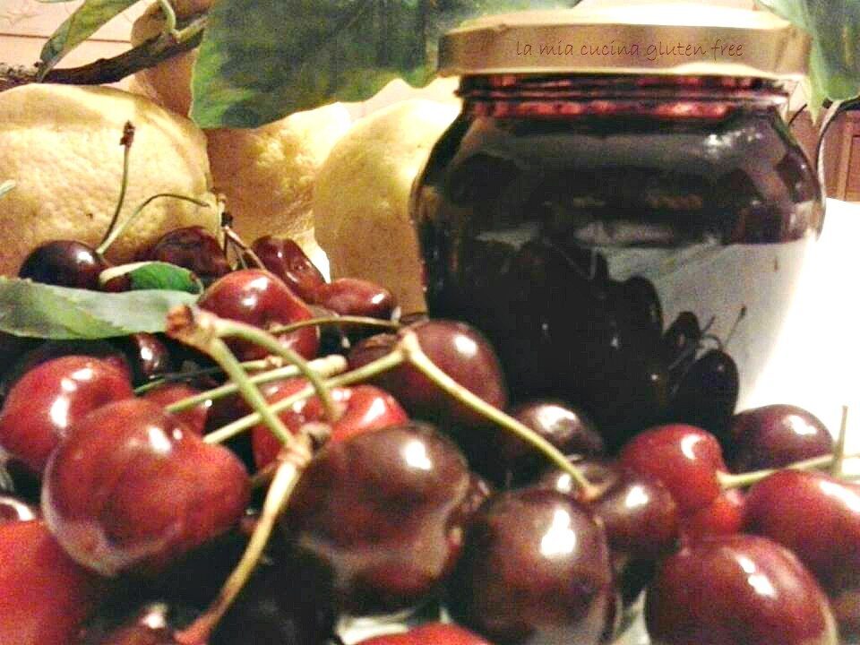 Marmellata di ciliegie con bimby