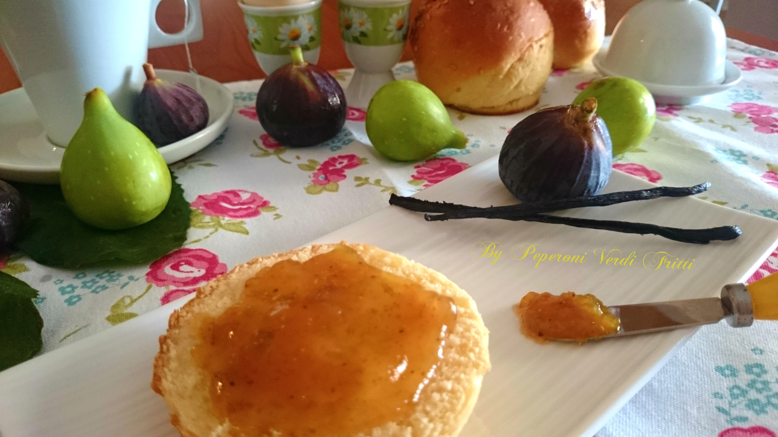 Marmellata di fichi e vaniglia