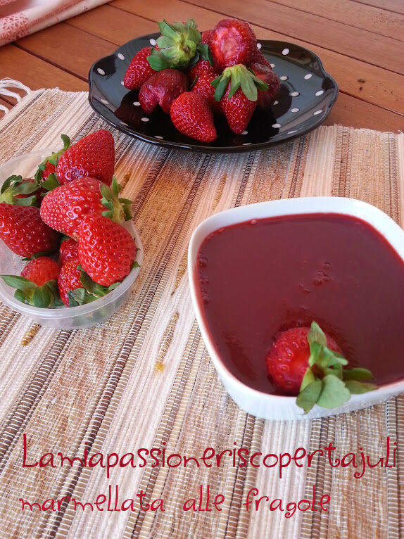 Marmellata di fragole ricetta zucchero limone