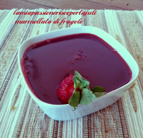 Marmellata di fragole ricetta zucchero limone