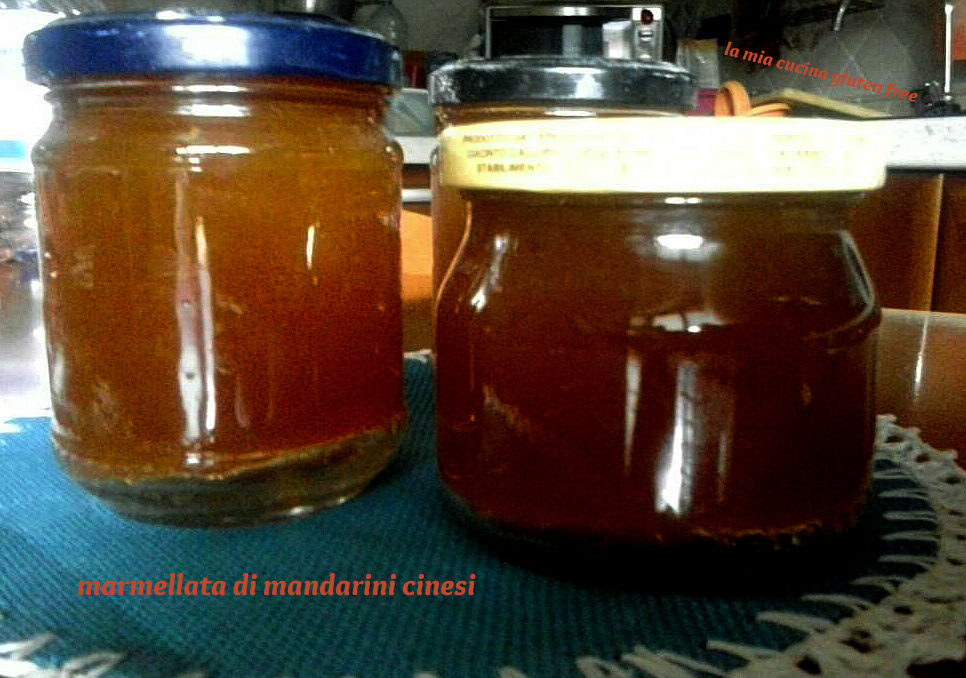 Marmellata di mandarini cinesi o kumquat