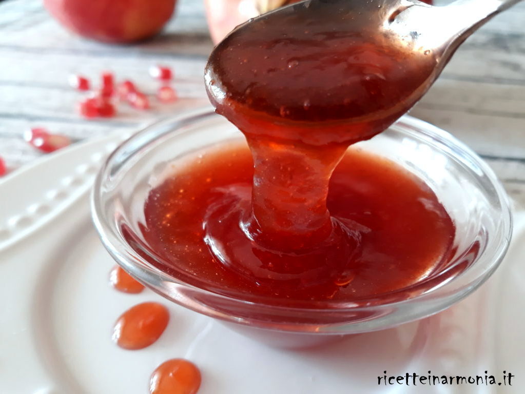 Marmellata di melagrana fatta in casa