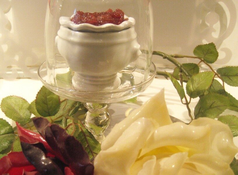 Marmellata di petali di rosa