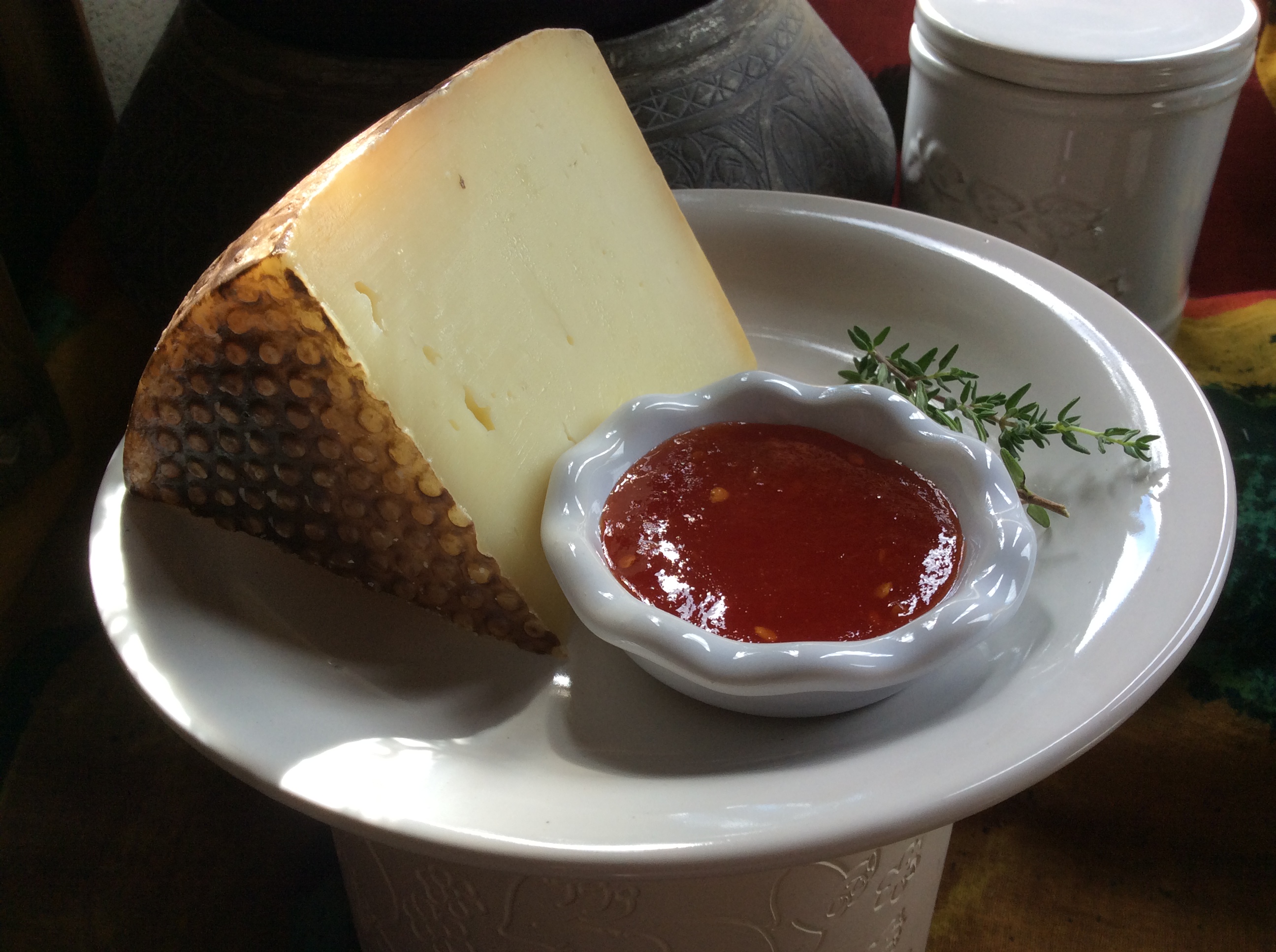Marmellata di pomodori rossi e timo