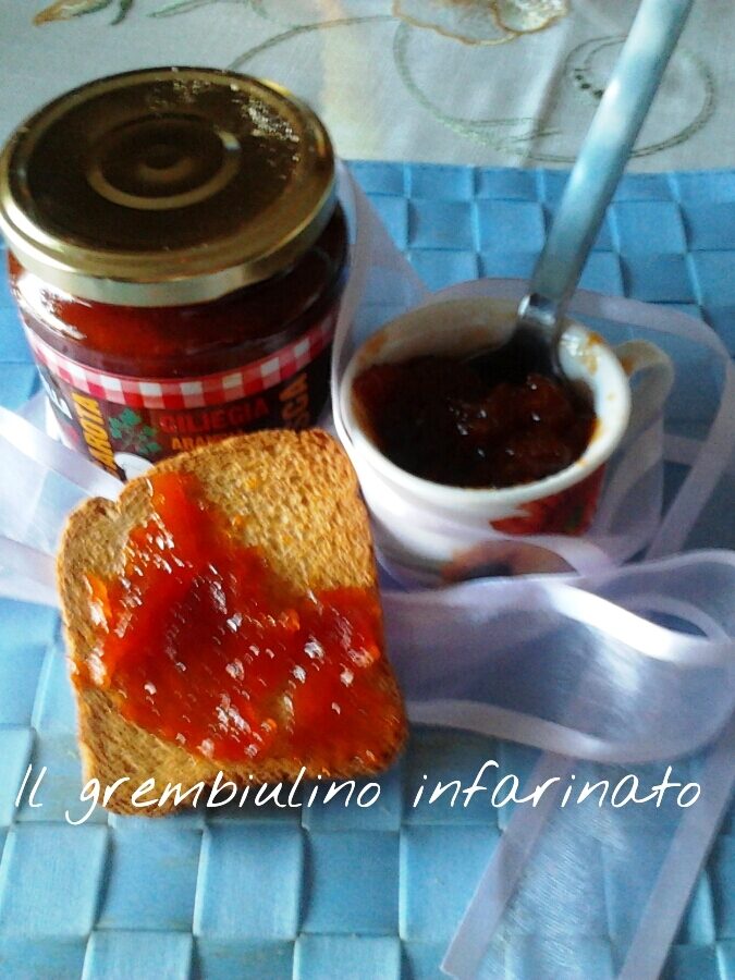 Marmellata di pompelmi rosa