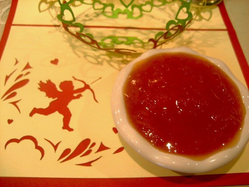 Marmellata di pompelmi rossi e peperoncino