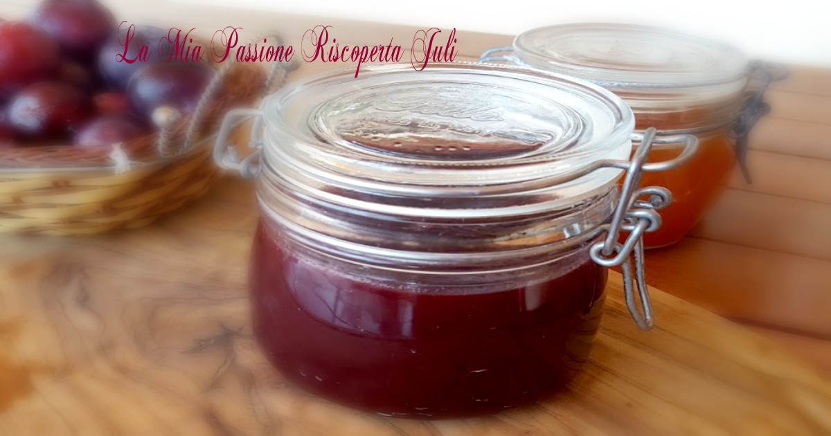 Marmellata di prugne rosse bimby tm5