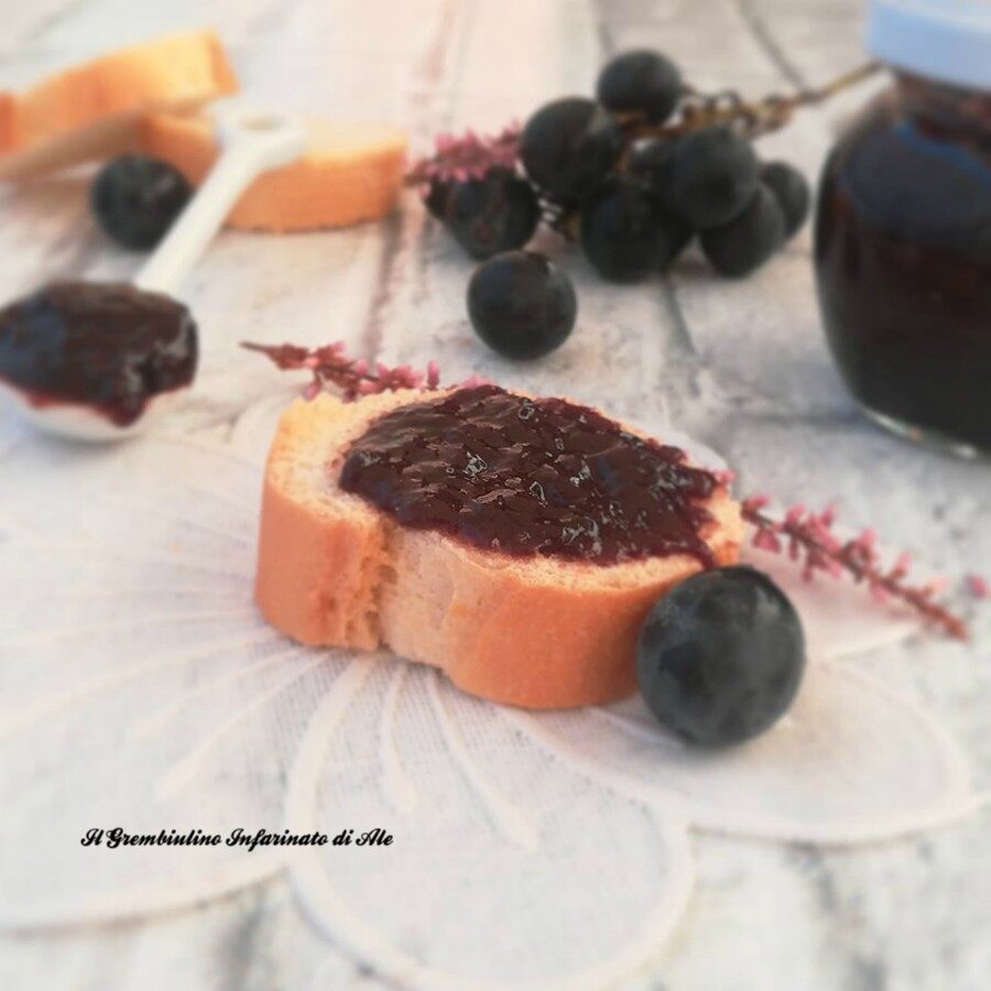 Marmellata di uva fragola