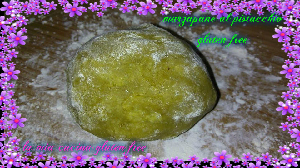 Marzapane al pistacchio