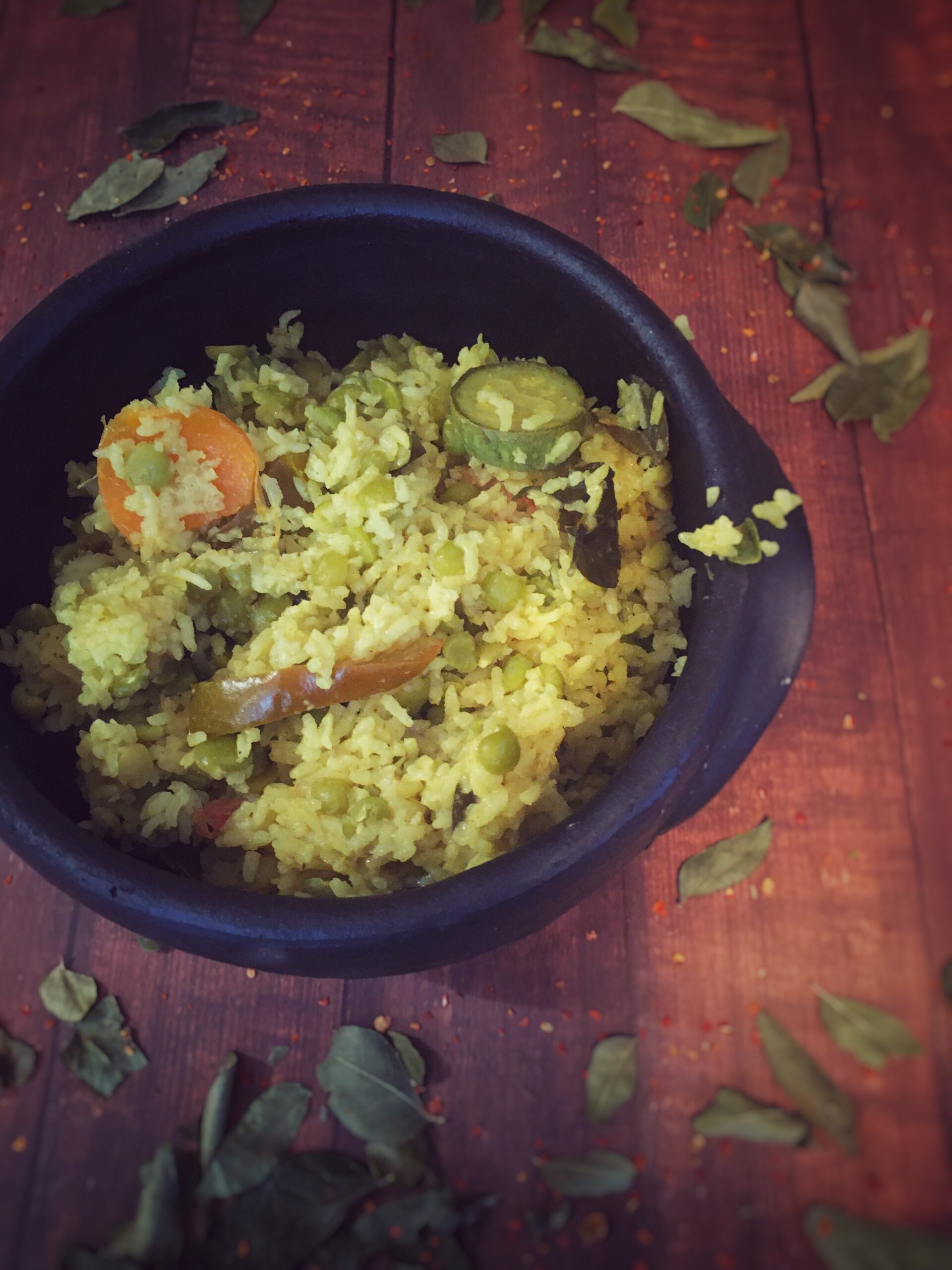 Masala khichdi (India)