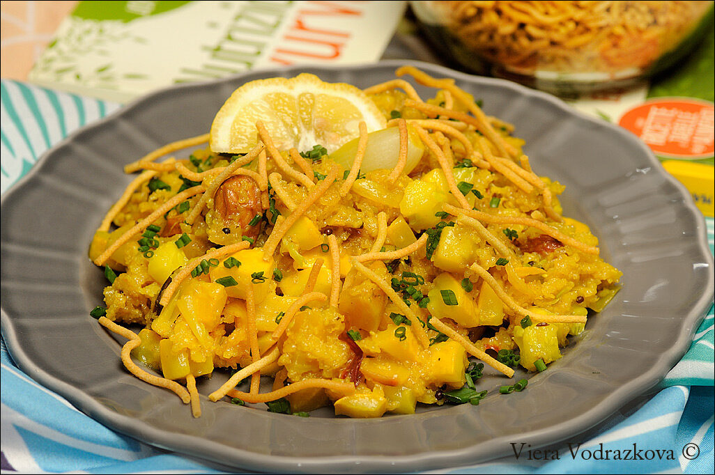 Masala poha senza glutine a modo mio