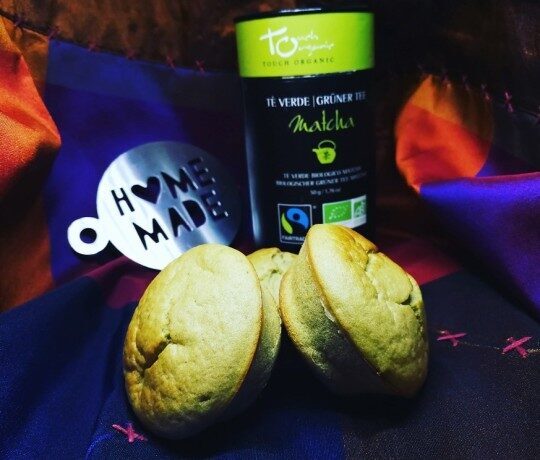 Matcha muffin