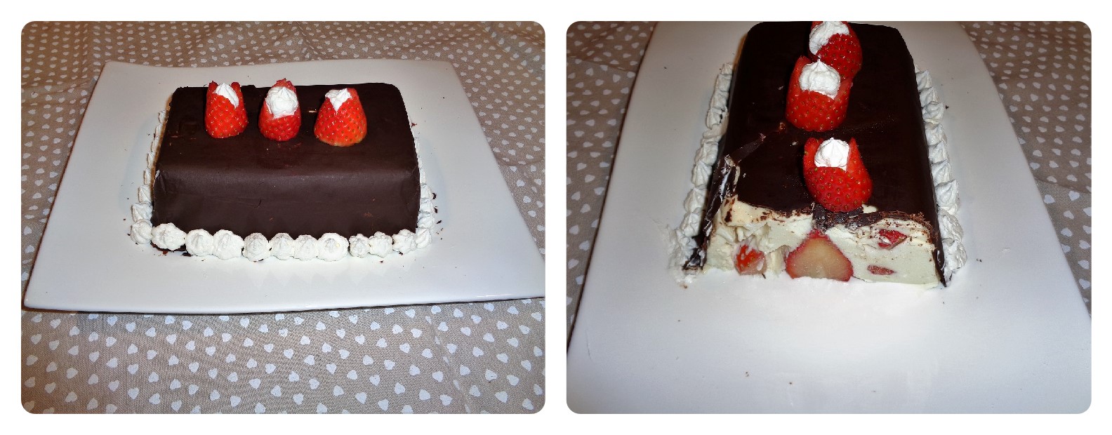 Mattone al cioccolato bianco