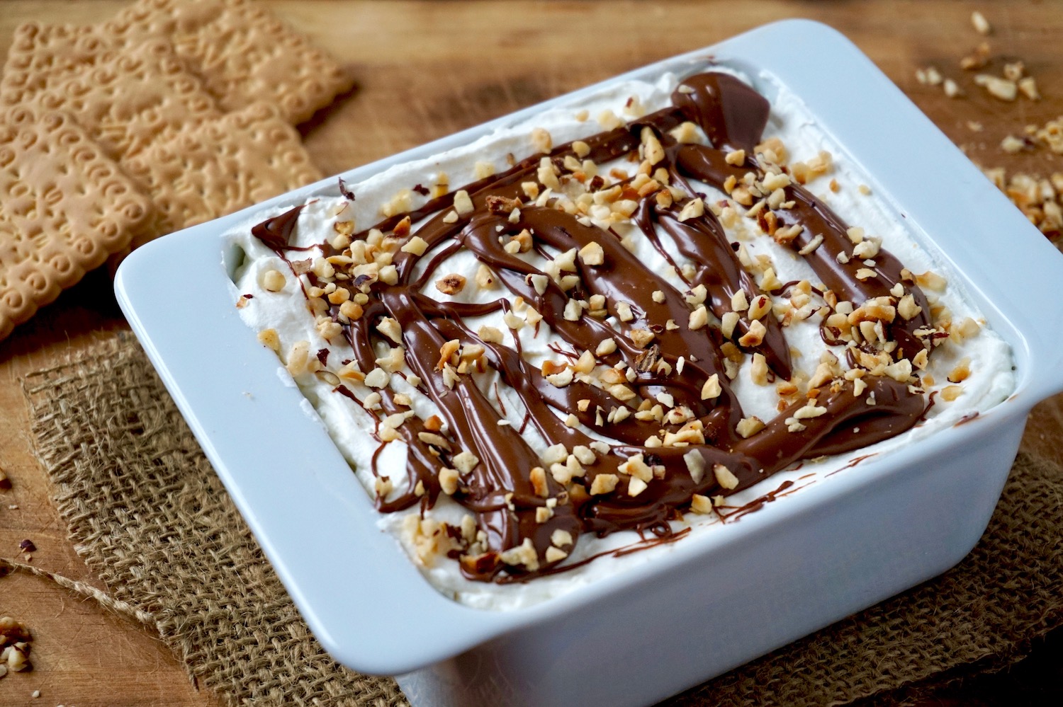 Mattonella al mascarpone e nutella