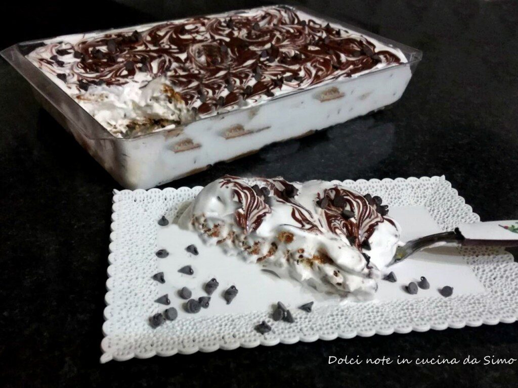 Mattonella alla panna e nutella