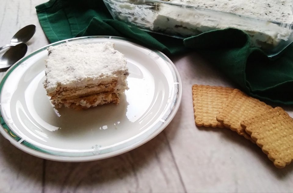 Mattonella cocco e cioccolato