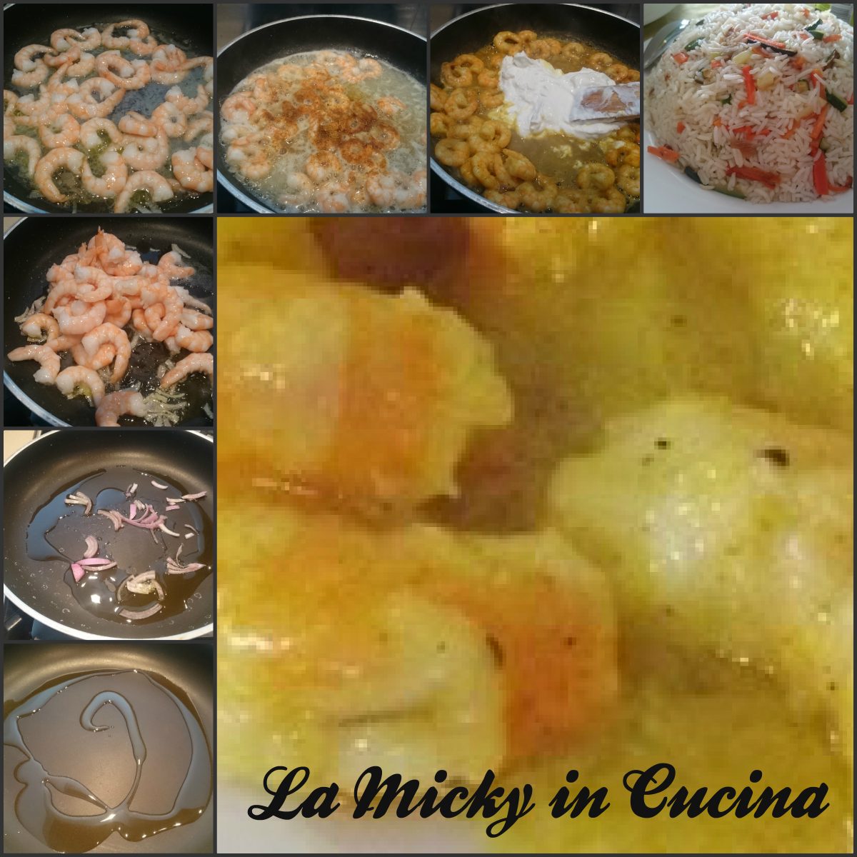 Mazzancolle al curry