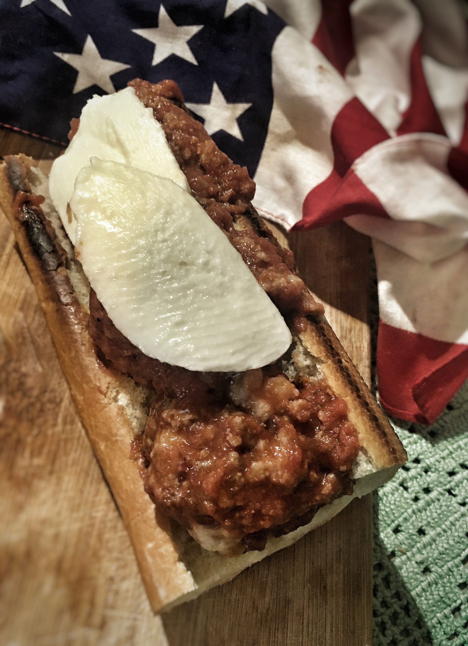 Meatballs grinder