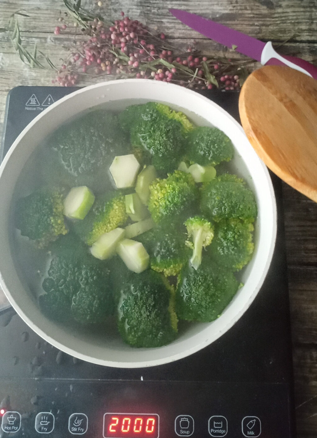 Medaglioni di broccoli e ceci