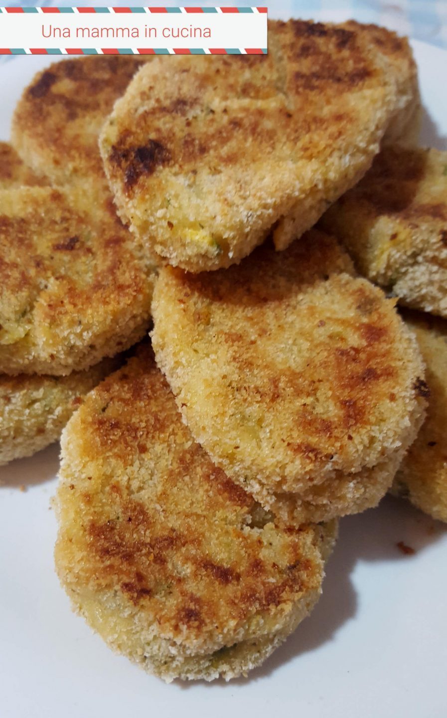 Medaglioni di patate e zucchine 2