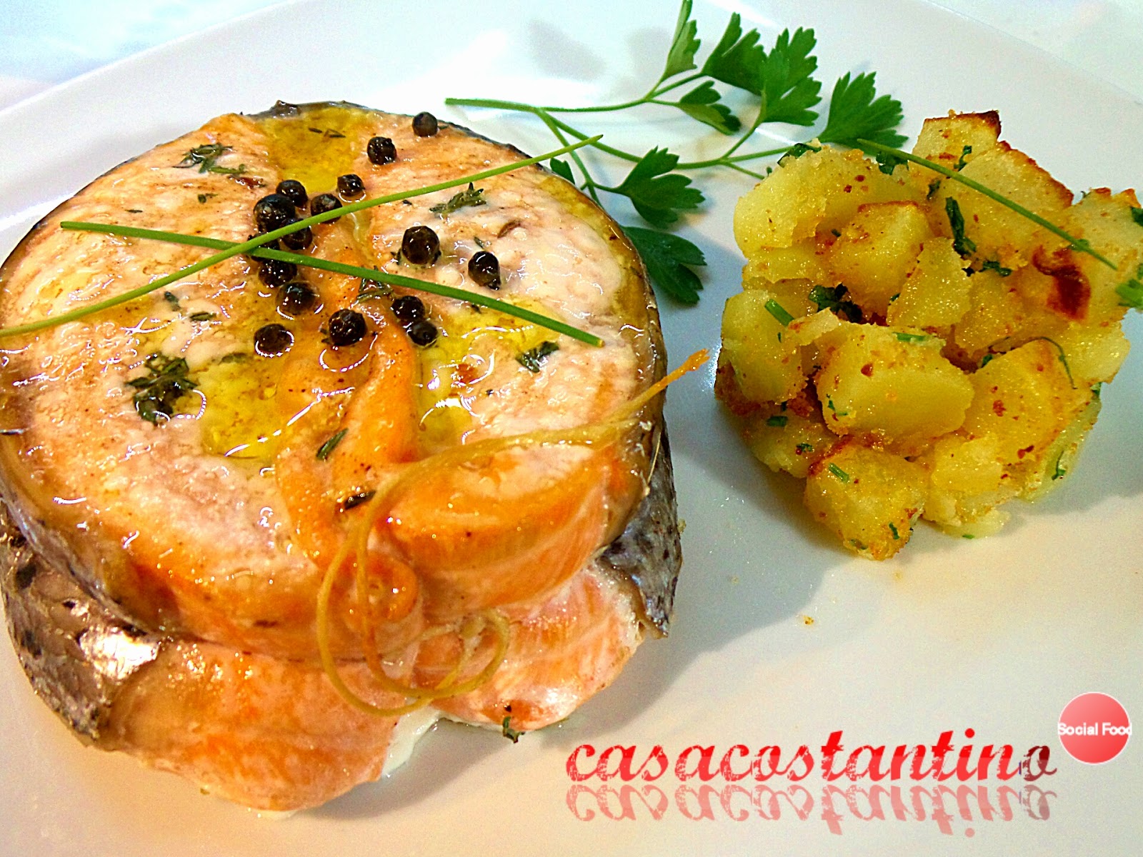 Medaglioni di salmone