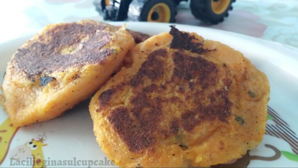 Medaglioni di zucca: ricetta con verdure per bambini