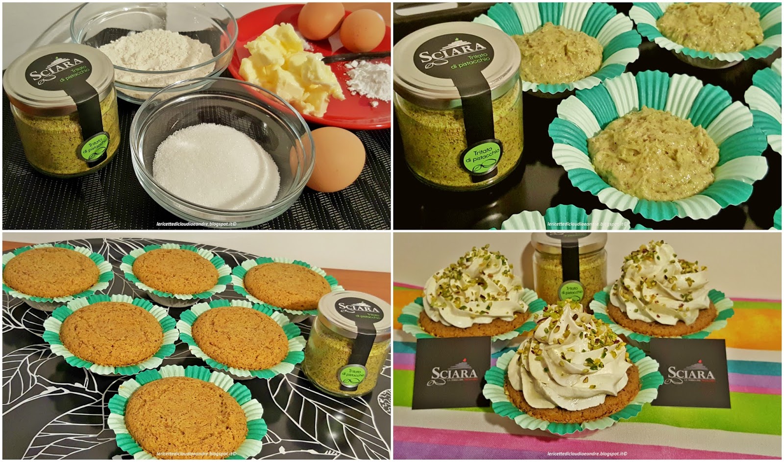 Mega cupcake al pistacchio