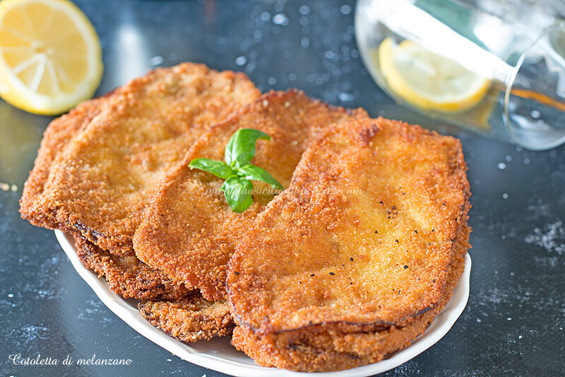 Melanzane a cotoletta siciliane