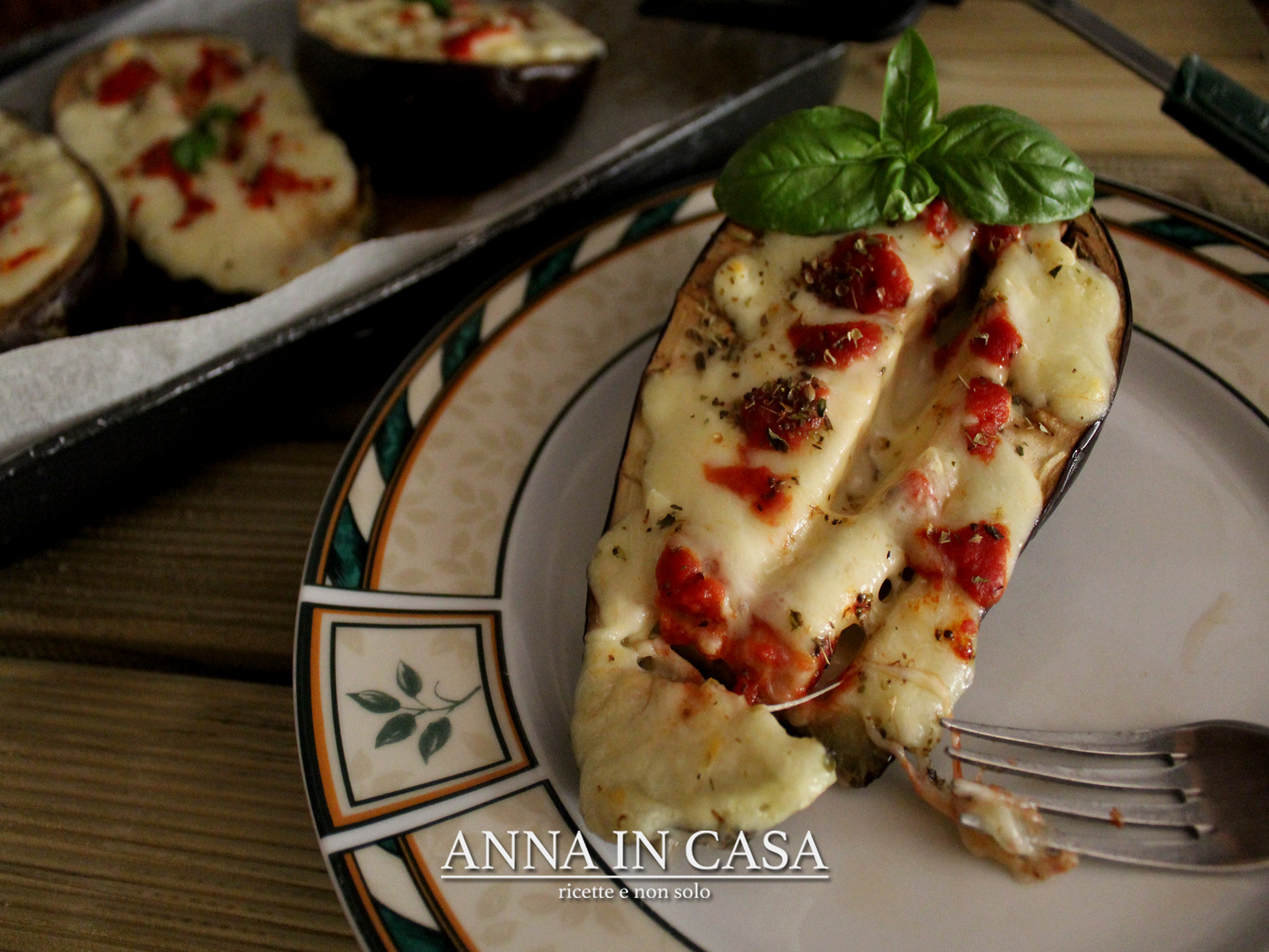 Melanzane con salsa mornay