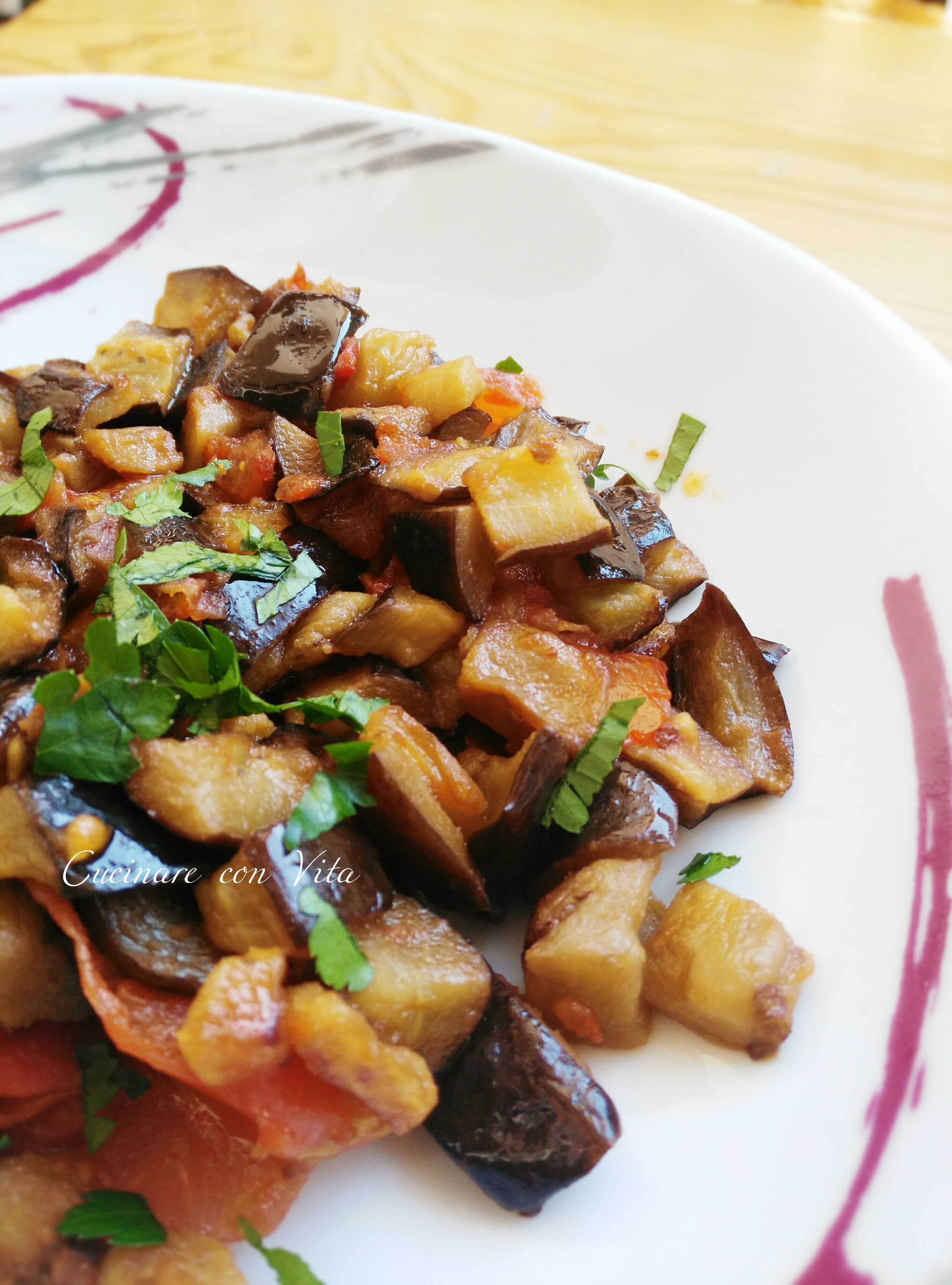 Melanzane e pomodori |ricetta contorno