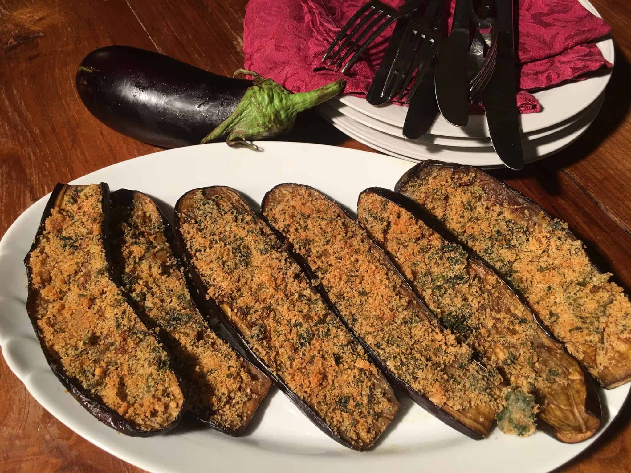 Melanzane gratinate alla campagnola