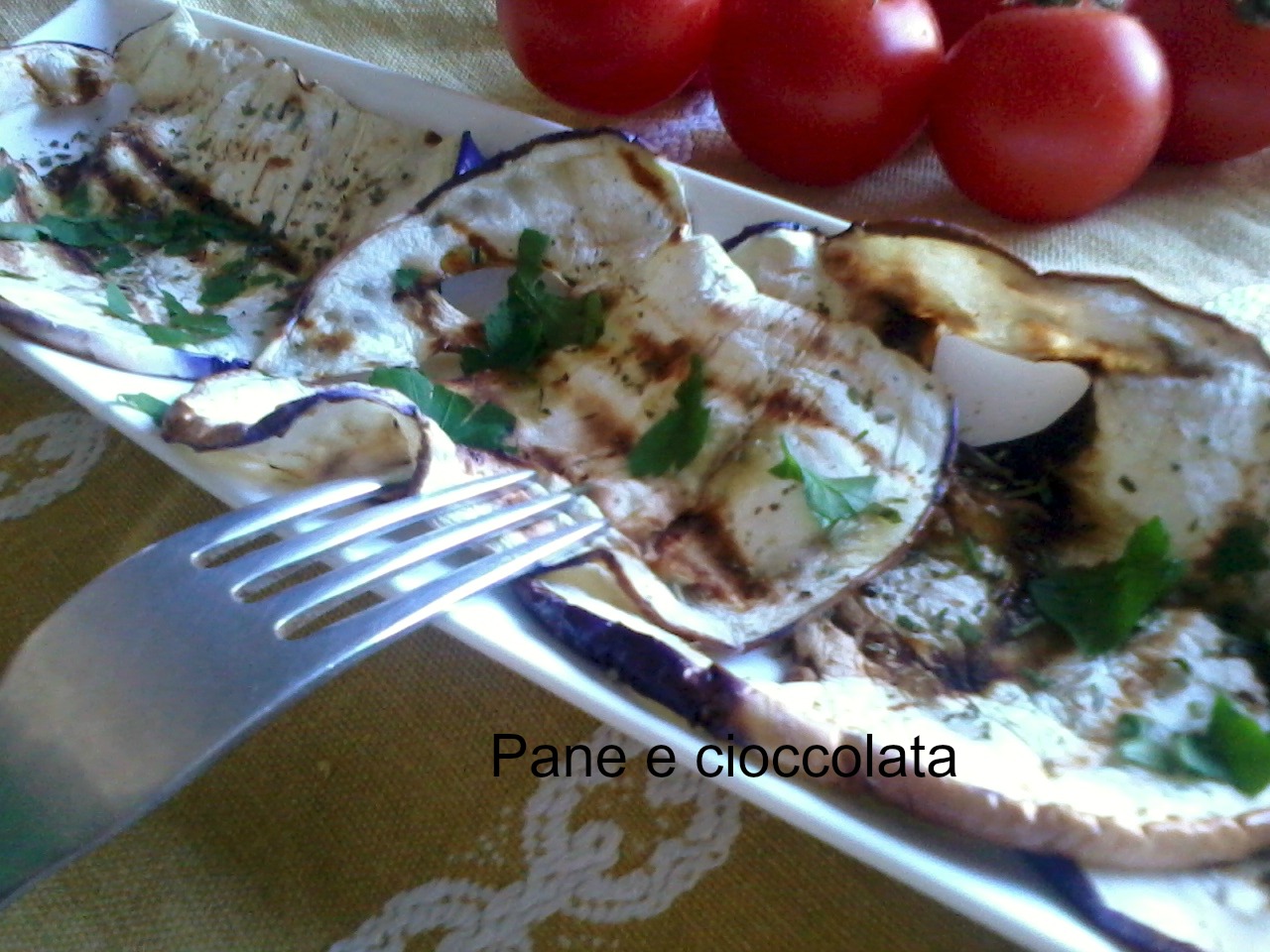 Melanzane grigliate- a dieta con gusto