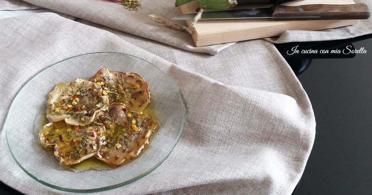 Melanzane grigliate al peperoncino e origano