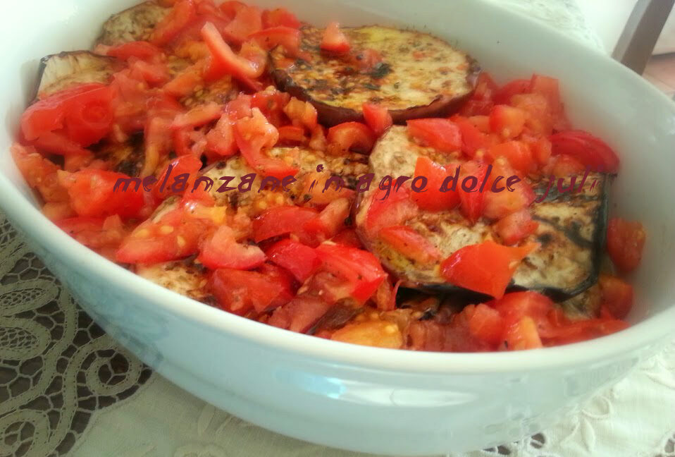 Melanzane in agrodolce con pomodorino