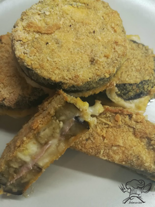 Melanzane in carrozza con acciughe