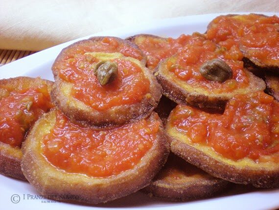Melanzane in salsa piccante