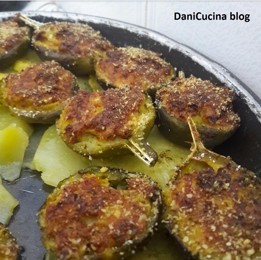 Melanzane piccole ripiene alla genovese