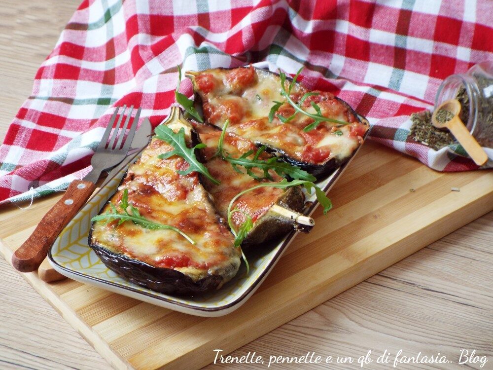 Melanzane pomodoro e mozzarella al forno una ricetta sprint!
