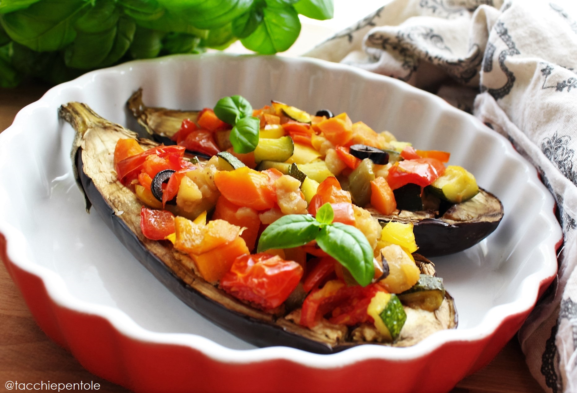 Melanzane ripiene alle verdure
