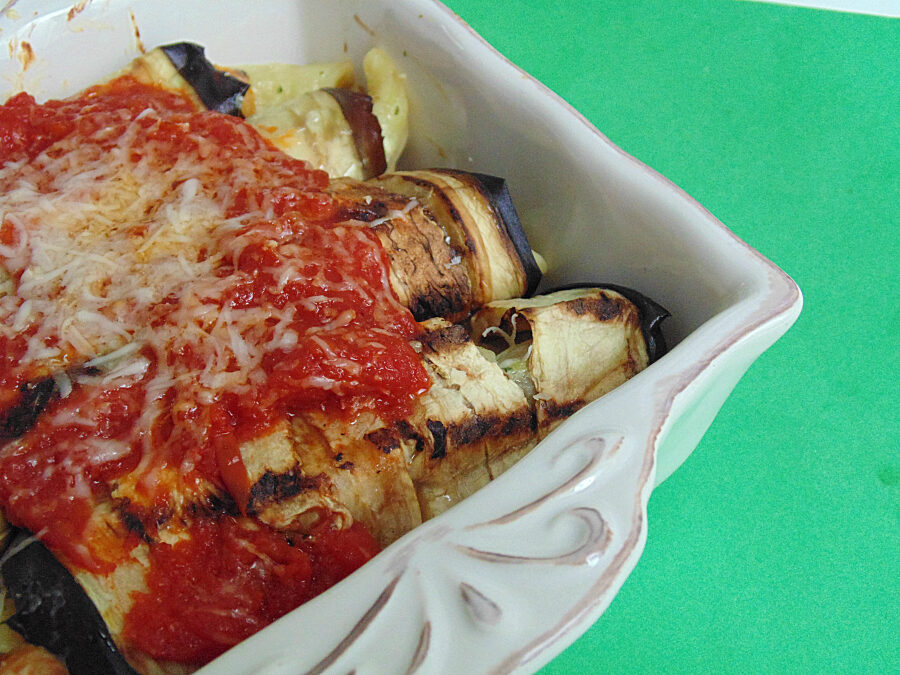 Melanzane ripiene di pennette |Ricetta Persegani