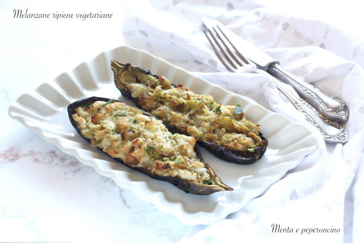 Melanzane ripiene vegetariane