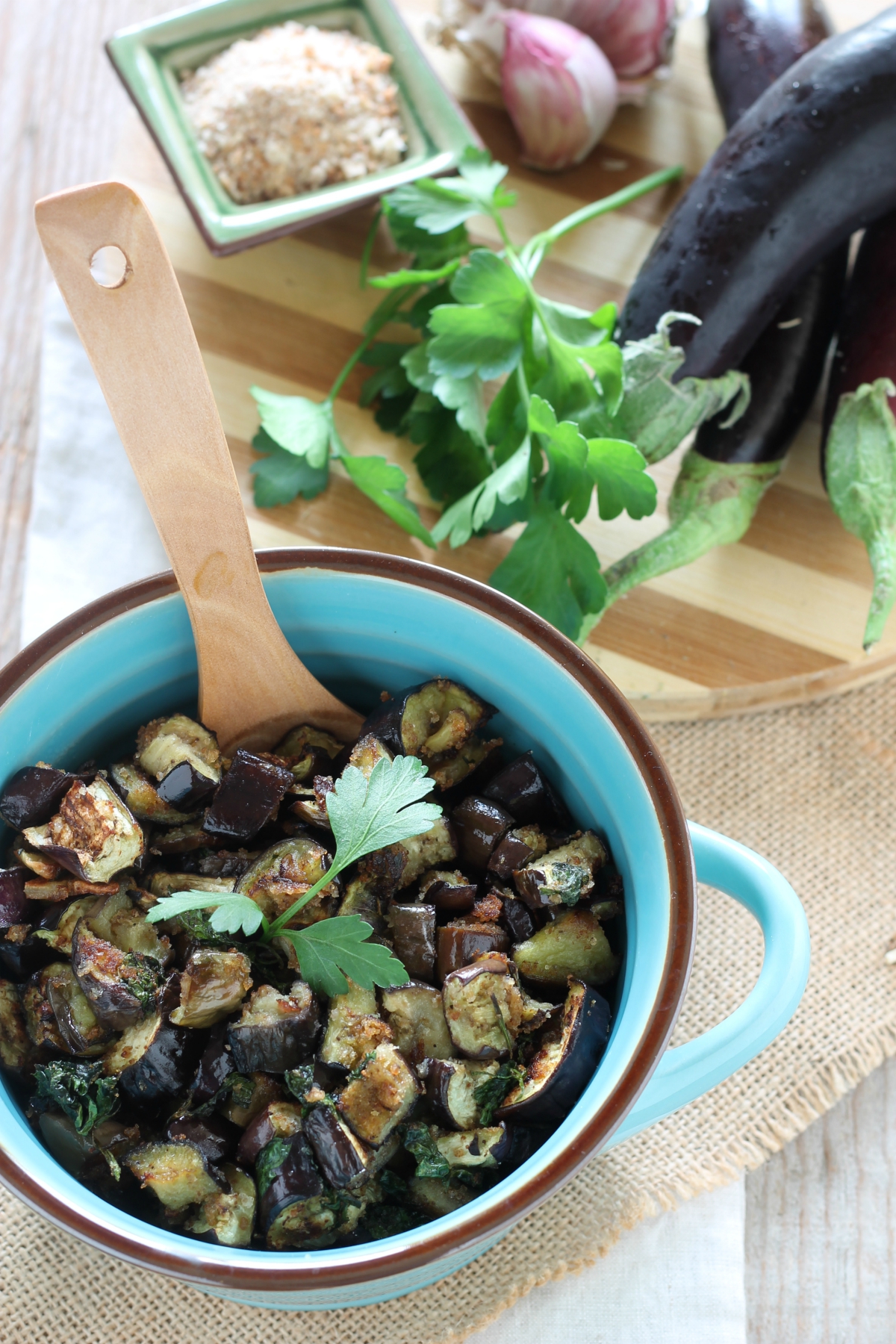 Melanzane saporite al forno