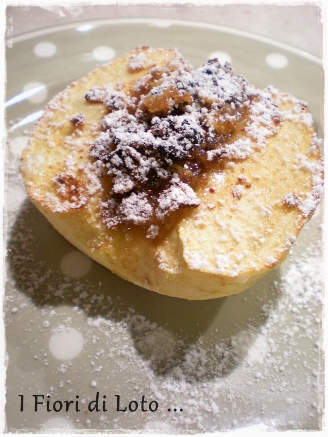 Mele cotte al forno con frutta secca.