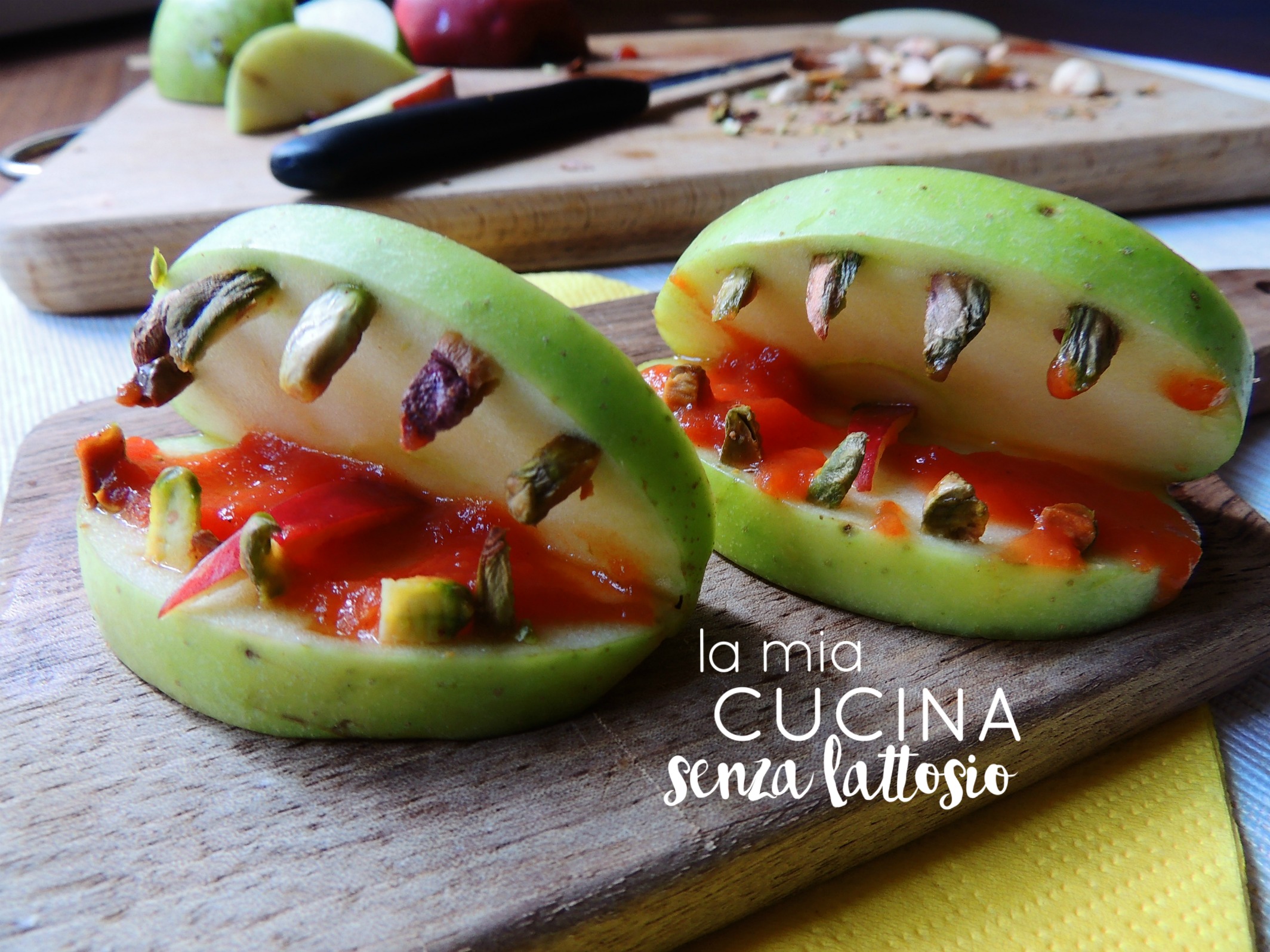Mele mostruose – ricette di halloween senza lattosio