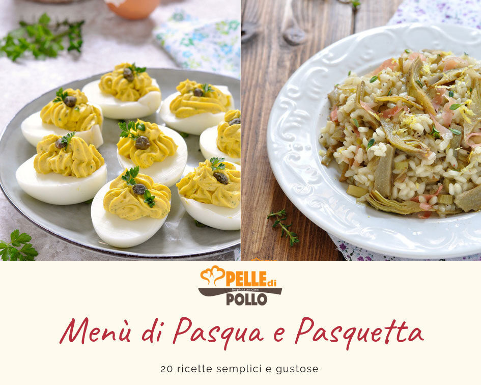 Menù di pasqua e pasquetta