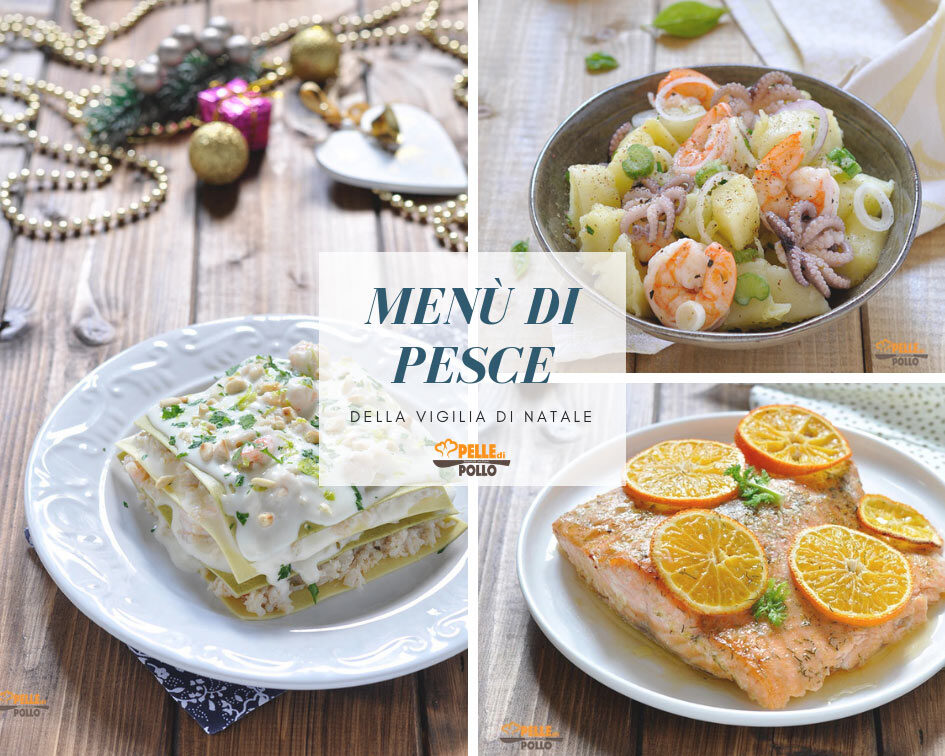 Menù di pesce della vigilia di natale