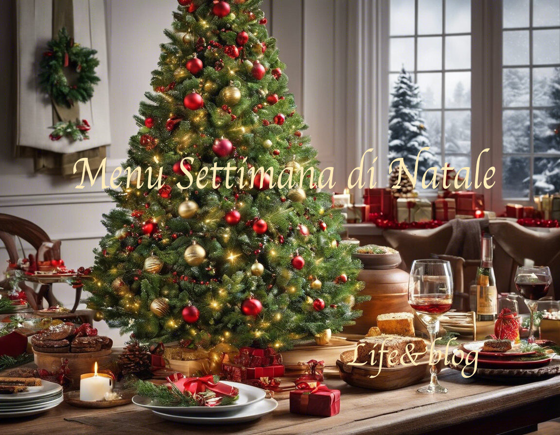 Menu’ settimana di natale