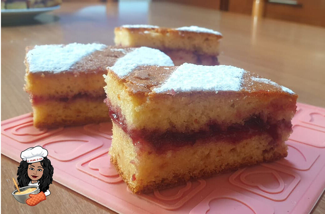 Merendine allo yogurt con marmellata